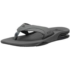Reef - Fanning - Sandalen - Grijs/Zwart - Handgemaakt - Flessenopener
