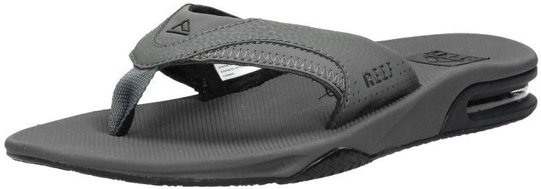 Reef - Fanning - Sandalen - Grijs/Zwart - Handgemaakt - Flessenopener