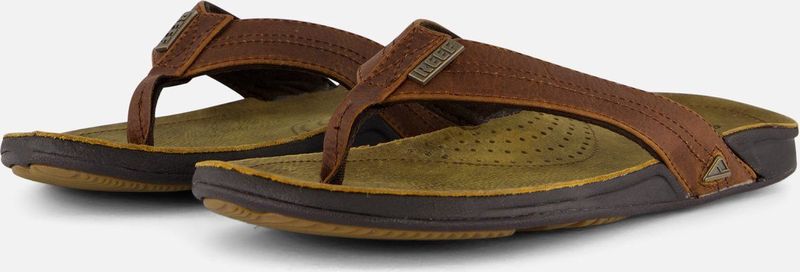 Reef J-Bay Iiicamel Heren Slippers - Bruin