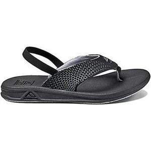 Teenslippers REEF Grom Rover - Kinder - Unisex - Zwart Grijs