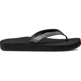 REEF - Reef Star Cushion Sassy - Teenslippers - Zwart/Zilver