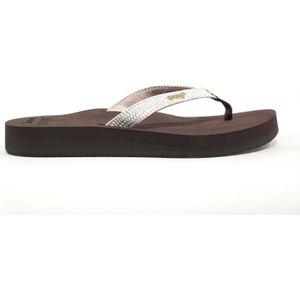 Slipper Reef Star Cushion Sassy Brown White-Schoenmaat 36