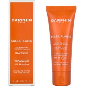 Trekt snel in en plakt niet - Darphin Soleil Plaisir Face Zonnebrand SPF 50