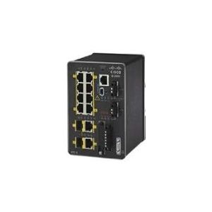 Cisco IE 8 10/100.2 T/SFP, BASIS (8 ports), Netwerkschakelaar, Zwart