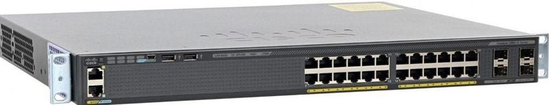 Cisco - Catalyst 2960-X Switch - 24 Poorten - Beheerd - Gigabit - Stapelbaar