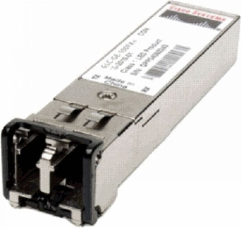 Cisco - 10GBASE-SR - SFP Module - Zwart - Zilver - Voor Multimode Vezels