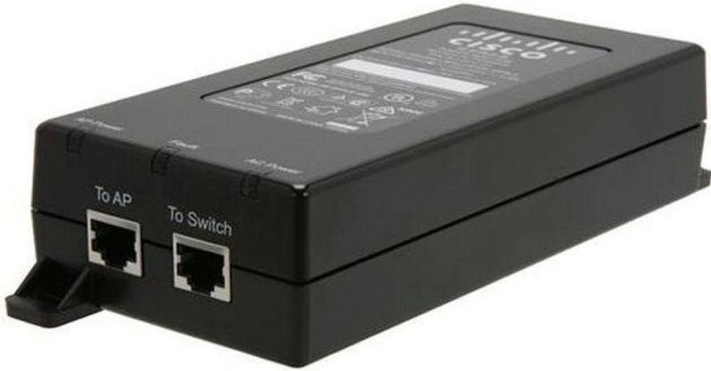 Cisco AIR-PWRINJ6 PoE Adapter - Injector - Zwart