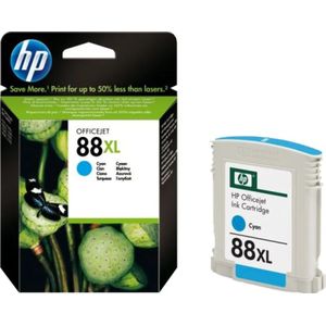 HP 88XL inktcartridge 1 stuk(s) Origineel Hoog (XL) rendement Cyaan