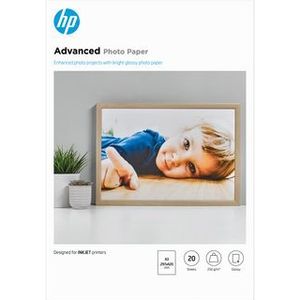 HP - Advanced Photo Paper - Glanzend - 250 g/m2 - A3 - 20 Vellen