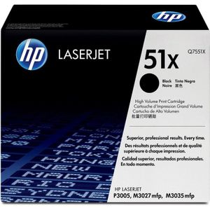 HP 51X High Yield Black Original LaserJet Toner Cartridge tonercartridge 1 stuk(s) Origineel Zwart