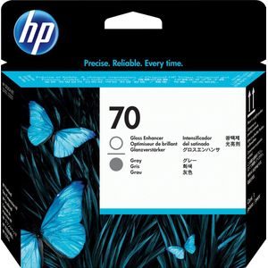 HP C9410A nr. 70 printkop glansafwerking / grijs (origineel)