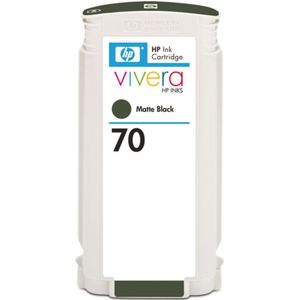 HP 70 matzwarte DesignJet inktcartridge, 130 ml