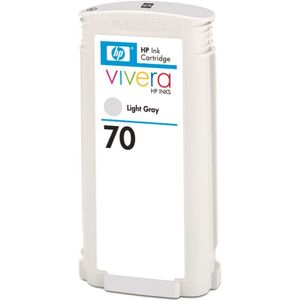 HP 70 lichtgrijze DesignJet inktcartridge, 130 ml