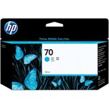 HP 70 Cyan DesignJet Druckerpatrone, 130 ml, Tinte auf Pigmentbasis, 130 ml, 1 Stück(e)