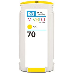 HP C9454A nr. 70 inktcartridge geel (origineel)
