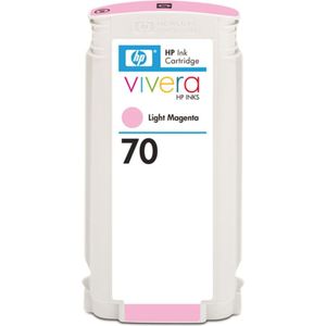 HP 70 Large Format Inktcartridge, Licht Magenta (C9455A) origineel van HP