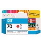 HP 70 (C9456A) inktcartridge rood (origineel)