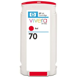 HP 70 (C9456A) inktcartridge rood (origineel)