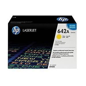 HP 642A Yellow Original LaserJet Toner Cartridge tonercartridge 1 stuk(s) Origineel Geel