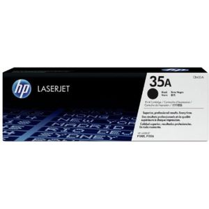 HP 35A toner (Sticker resten) zwart (CB435A) - Toners - Origineel
