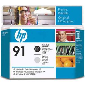 HP 91 fotozwarte en lichtgrijze printkop