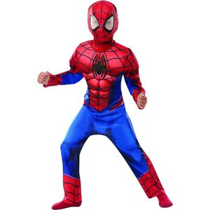 Deluxe Spiderman Kostuum - S - 4-5 jaar