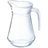 Arcoroc - Glazen Schenkkan - Transparant - 1 Liter - Vaatwasserbestendig