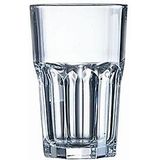 Arcoroc waterglazen/drinkglazen - 6x stuks - 350 ml - Granity serie - Bar/cafe benodigdheden - Water/fris/sapglas