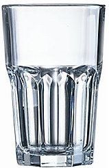 Arcoroc waterglazen/drinkglazen - 6x stuks - 350 ml - Granity serie - Bar/cafe benodigdheden - Water/fris/sapglas