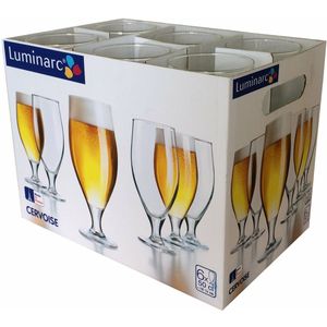 Luminarc Bierbekers Spirit Bar transparant glas 500 ml 6 stuks (6 stuks)