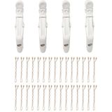 T3 Haarstyling Accessoires Clip Kit 4 compartimentclips + 30 haarclips