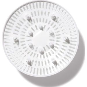 T3 Soft Touch 3 Diffuser Wit voor Haarstylers met Professionele Afwerking en Gelijkmatige Warmteverdeling