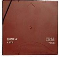 Ibm - 5 Ultrium 1.5/3 Tb Lto-cartridge - Bruin/Rood - Capaciteit 3 Tb