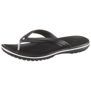 Crocs Crocband Flip uniseks-volwassene Slippers Flip, Black, 37/38 EU