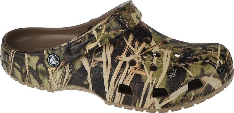 Pantoletten Crocs Classic Realtree 12132 Grün