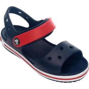 Crocs - Crocband Sandal - Slippers - Navy/Rood - Croslite(TM) Materiaal