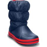 Crocs Winter Puff Boot Kids Sneeuwlaarzen, uniseks, kinderen, marineblauw/rood