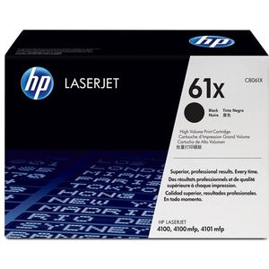 HP - Toner - 61x (BK) - Originele Cartridge