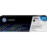 HP 304A (Sticker resten Opruiming Afkomstig van 2-pack) zwart (CC530A) - Toners - Origineel