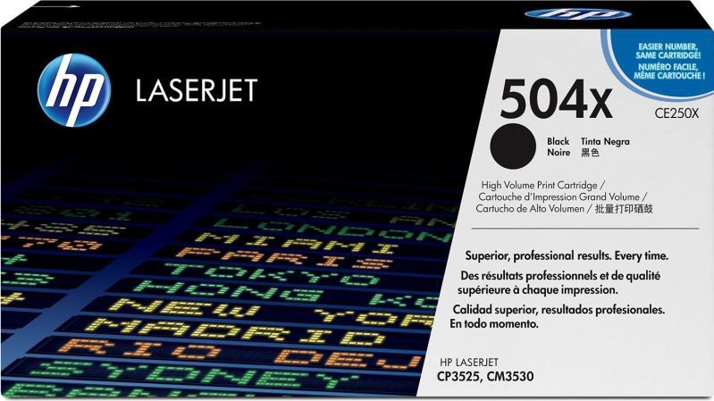 Sparen Sie bis zu 100 Euro beim Kauf eines Sets aus Original HP Original 504X Toner schwarz hohe Kapazität 10.500 Seiten (CE250X)