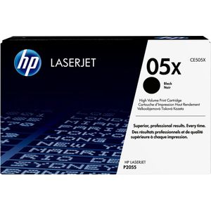 HP 05X originele high-capacity zwarte LaserJet tonercartridge