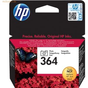 HP 364 Photo Original Ink Cartridge inktcartridge 1 stuk(s) Origineel Normaal rendement Foto zwart