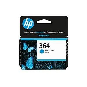 HP 364 Cyan Original Ink Cartridge inktcartridge 1 stuk(s) Origineel Normaal rendement