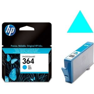 HP 364 Cyan Original Ink Cartridge inktcartridge 1 stuk(s) Origineel Normaal rendement