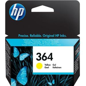 HP 364 Yellow Original Ink Cartridge inktcartridge 1 stuk(s) Origineel Normaal rendement Geel