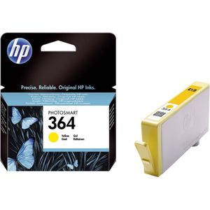 HP 364 Yellow Original Ink Cartridge inktcartridge 1 stuk(s) Origineel Normaal rendement Geel