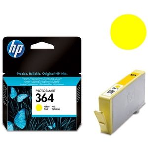 HP 364 Yellow Original Ink Cartridge inktcartridge 1 stuk(s) Origineel Normaal rendement Geel
