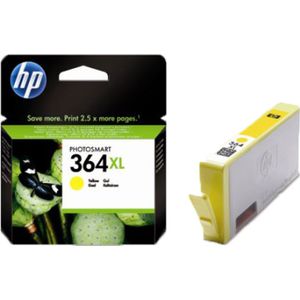 HP 364XL (MHD Nov 2020) geel (CB325EE) - Inktcartridge - Origineel Hoge Capaciteit
