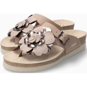 Mephisto Helen flower - dames sandaal - Light taupe