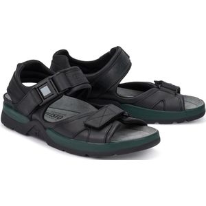 Mephisto Shark fit - heren sandaal - zwart